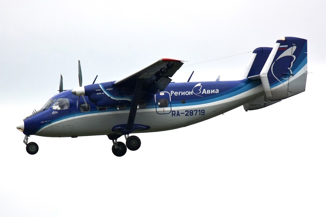 Ан-28 в Пулково