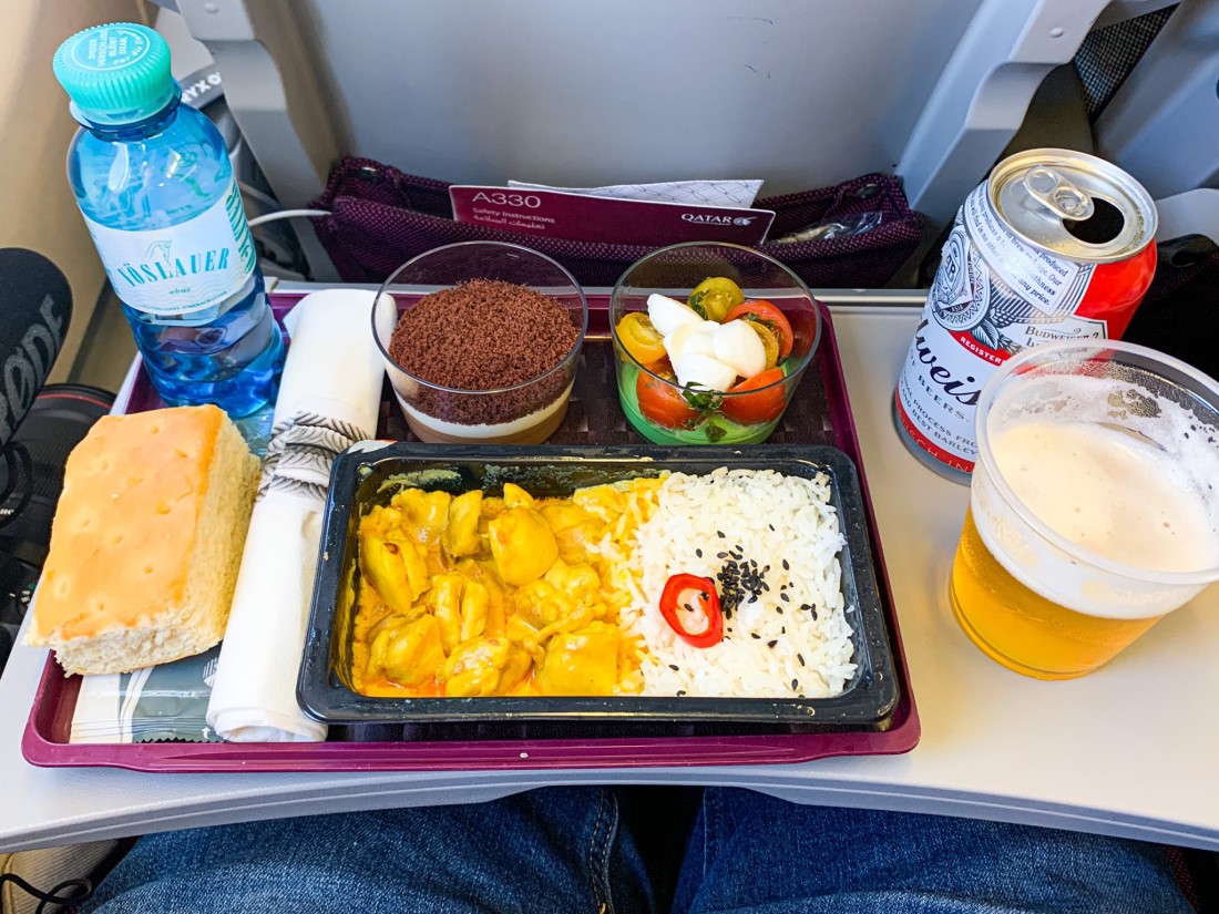 Airbus A330-303 «Qatar Airways» A7-AEO на рейсе QR184 Вена – Доха