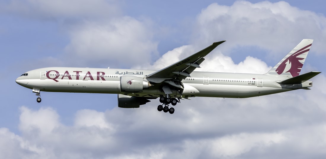 Полёт Boeing 777 «Qatar Airlines»