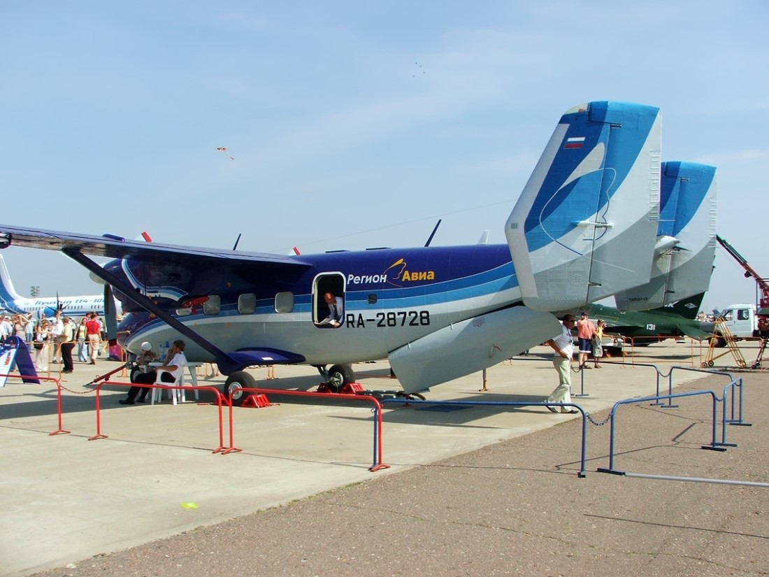 Ан-28/M-28 в Жуковском, ракурс справа-сзади