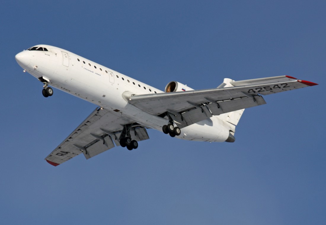 Фото ЯК-42 специально для этой статьи